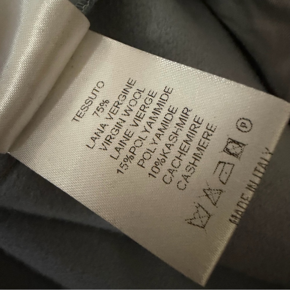 Blanca Vita Wool Blend Calistea Wrap Coat | Light Blue - Picture 8 of 11